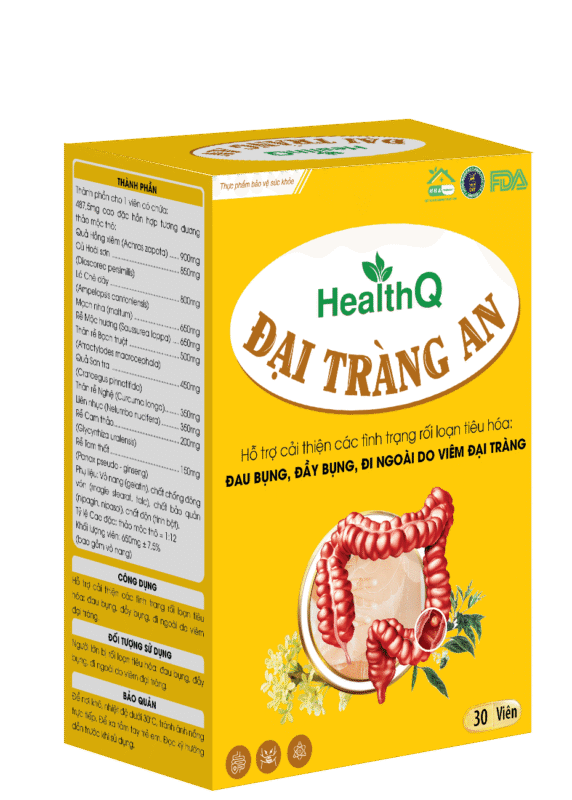Viên uống HeathQ Đại Tràng An – Hộp 30 viên