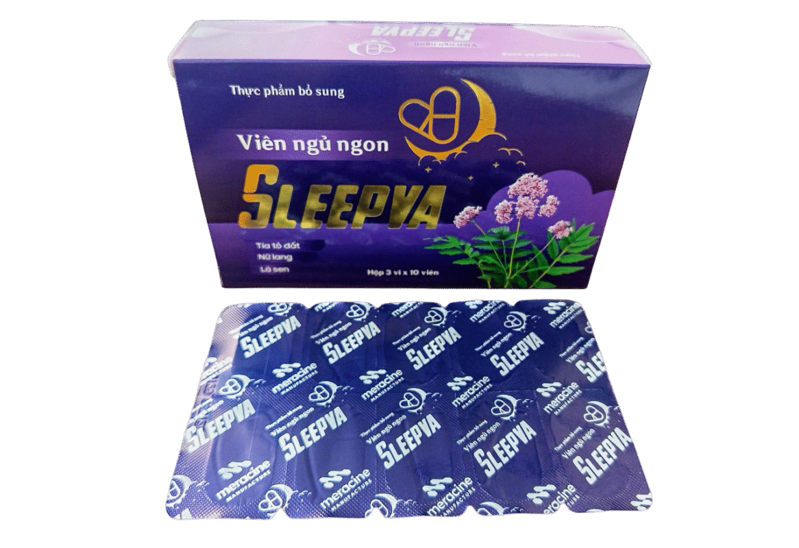 Viên ngủ ngon Sleepva – Hộp 30 viên