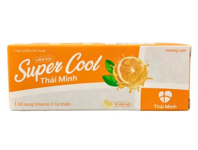Viên sủi Super Cool – Tuýp 10 viên