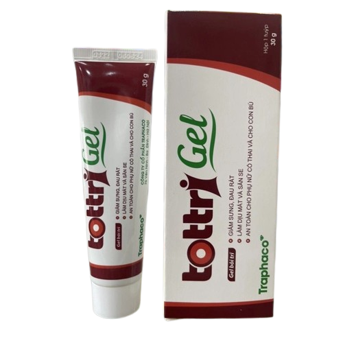 Gel bôi trĩ TOTTRI gel – Hộp 1 tuýp