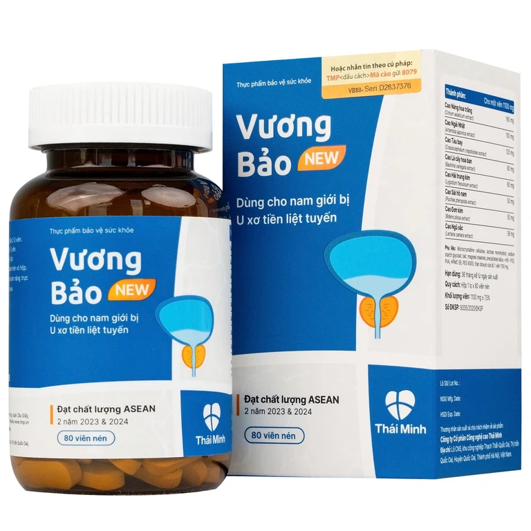 Viên uống Vương Bảo – Hộp 80 viên