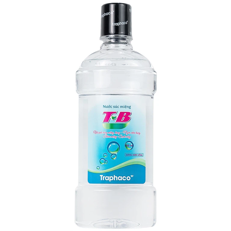 Nước súc miệng TB trắng – lọ 500 ml