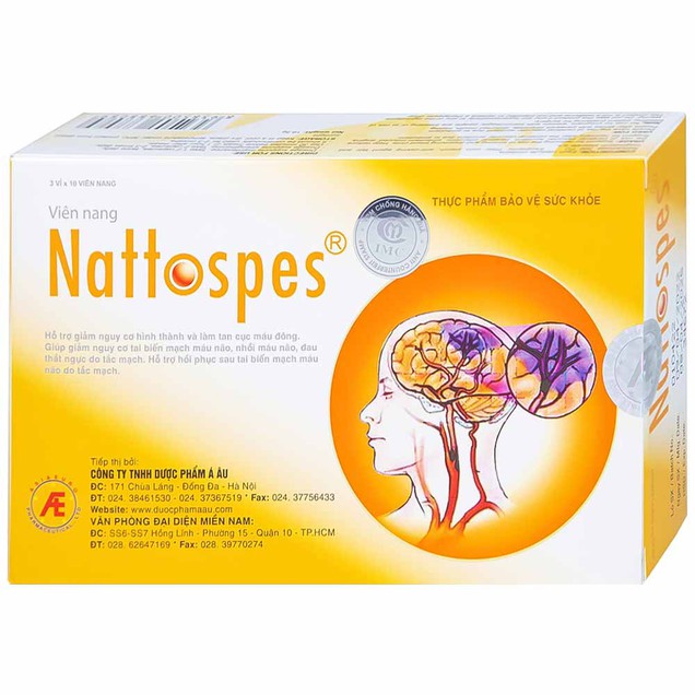 Viên uống Nattospes – hộp 30 viên