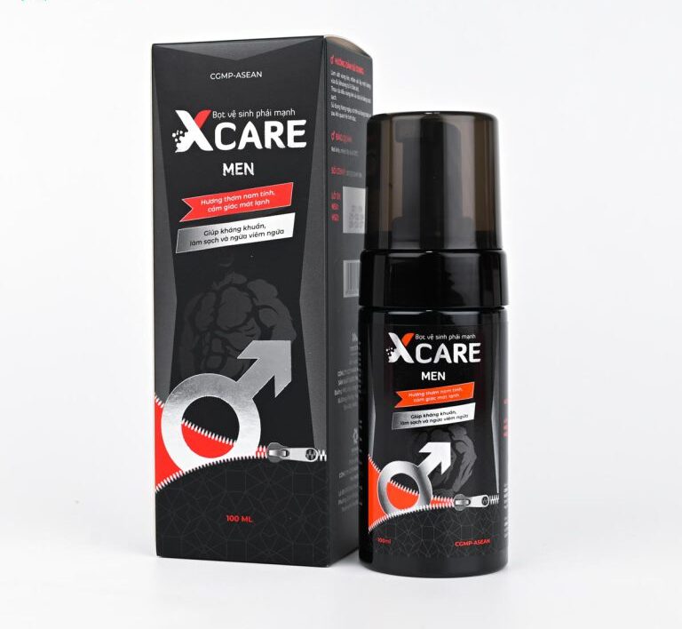 Bọt vệ sinh phái mạnh Xcare Men – Chai 100ml