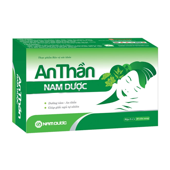 Viên uống An thần Nam Dược – Hộp 30 viên