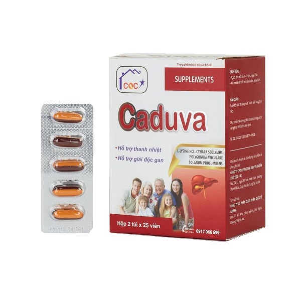 Viên uống CQC Caduva – Hộp 60 viên