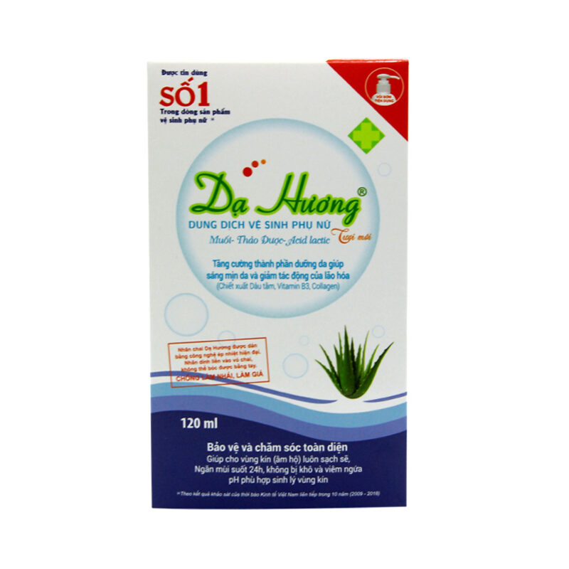 Dung dịch vệ sinh phụ nữ Dạ hương – Chai 120ml