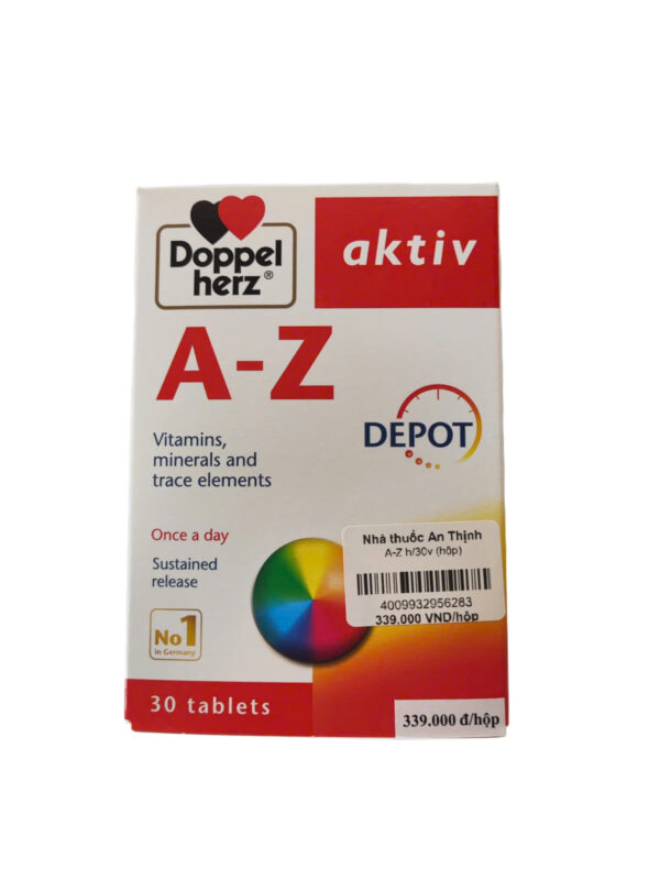 Viên uống A – Z DEPOT – Hộp 30 viên