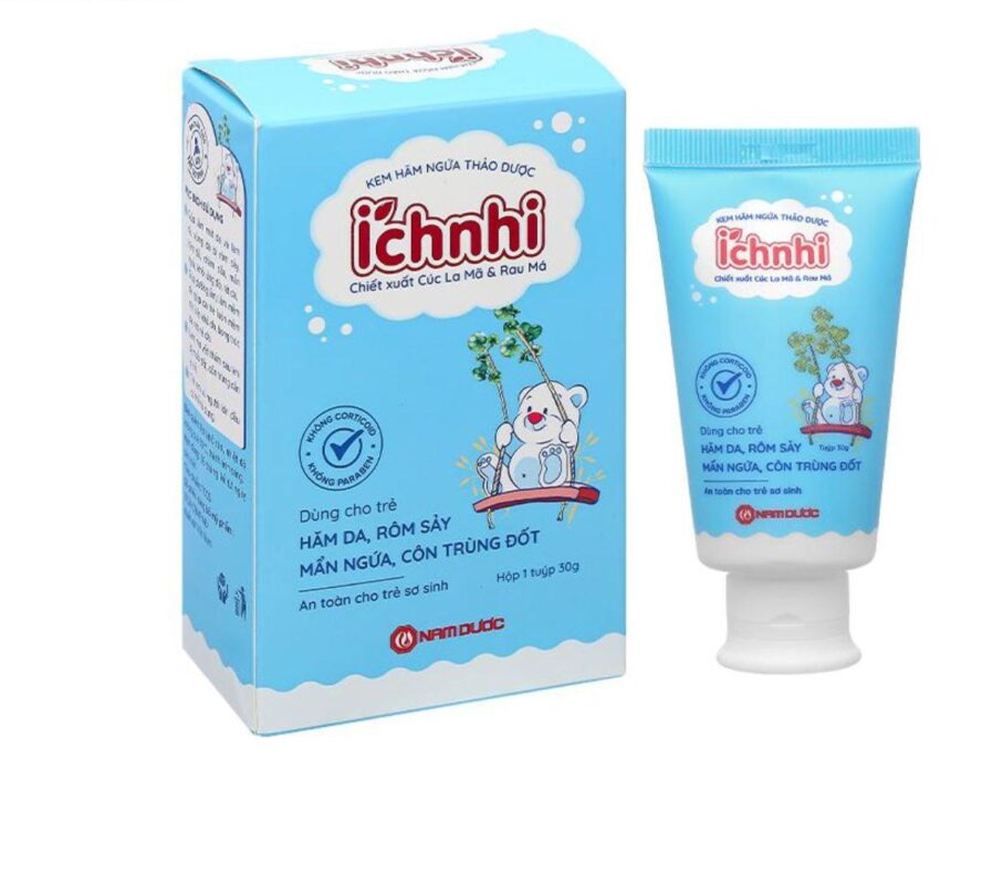 Kem hăm ngứa thảo dược Ích Nhi – Tuýp 30g