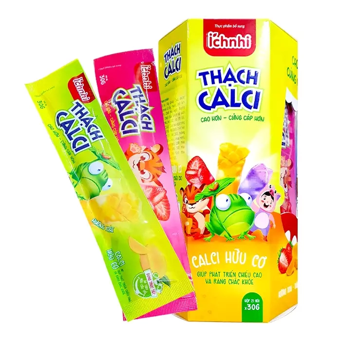 Thạch Ích nhi Calci – Hộp 21 gói