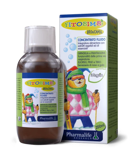 Thực phẩm bảo vệ sức khỏe Fitobimbi broncamil – Lọ 200ml