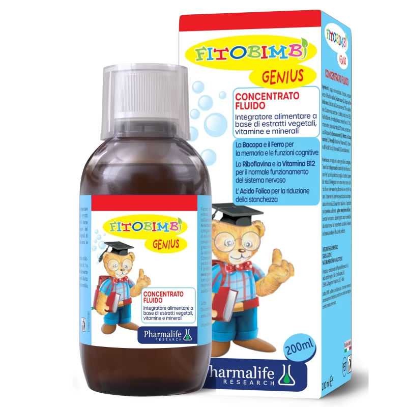 Thực phẩm bảo vệ sức khỏe Fitobimbi Genius – Lọ 200ml