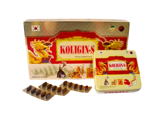Thực phẩm bảo vệ sức khoẻ Koligin-S – Hộp 60 viên